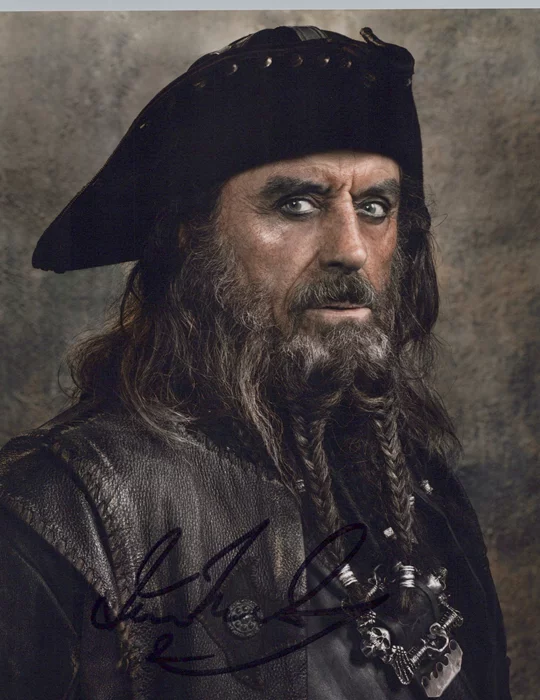 Ian McShane autograph