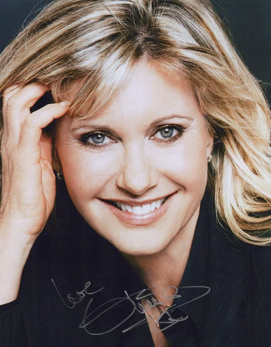 Olivia Newton-John autograph