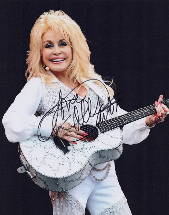 Dolly Parton autograph