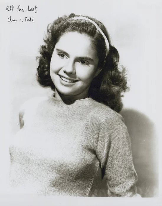 Ann E. Todd autograph