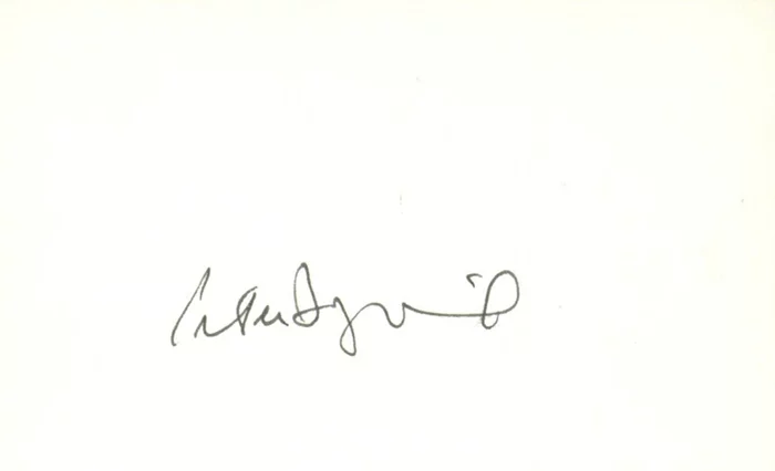 Peter Bogdanovich autograph