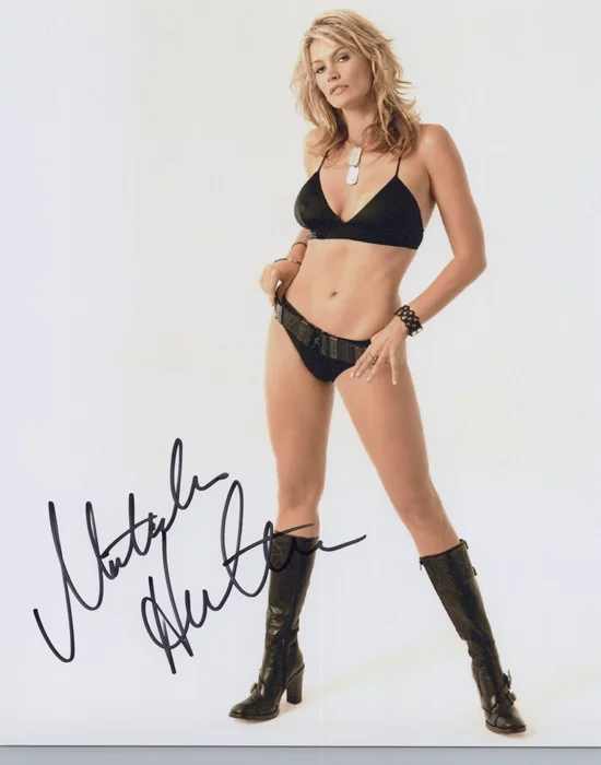 Natasha Henstridge autograph