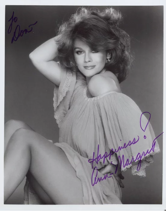 Ann-Margret autograph