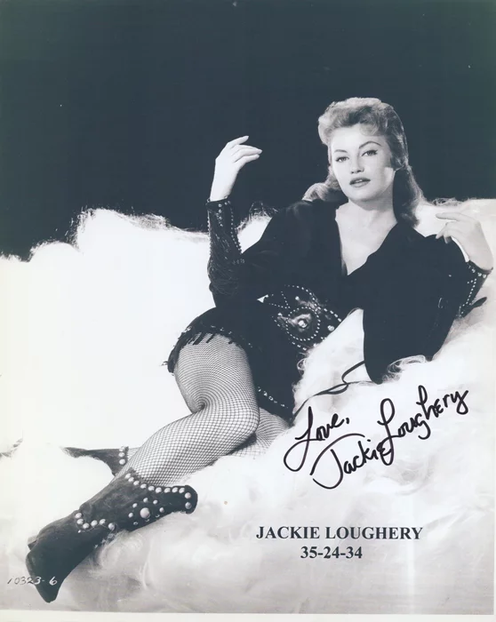 Jackie Loughery autograph