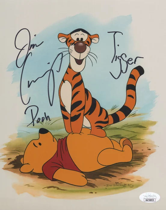 Jim Cummings autograph