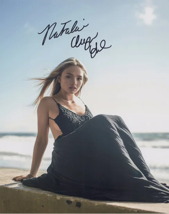 Natalie Alyn  Lind autograph