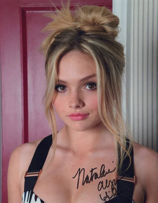 Natalie Alyn  Lind autograph