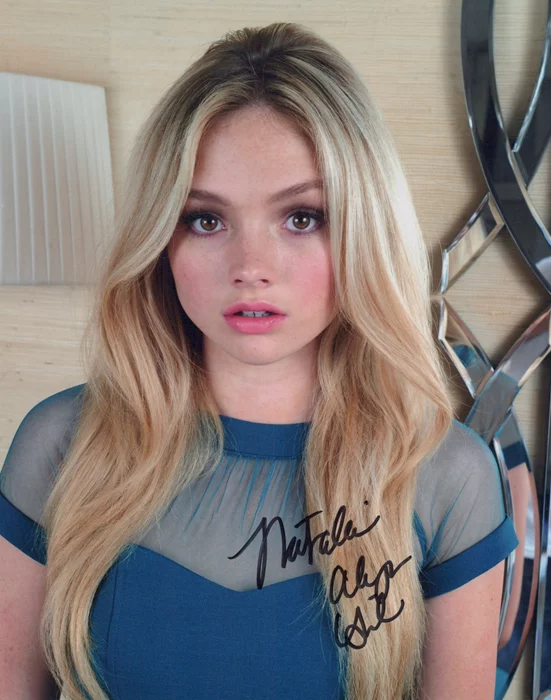 Natalie Alyn  Lind autograph