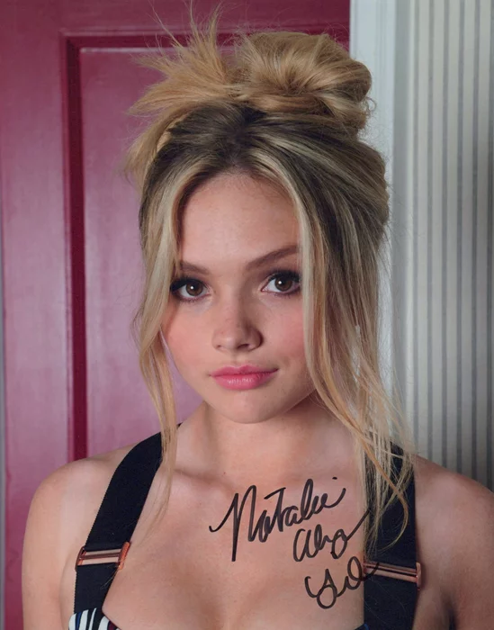 Natalie Alyn  Lind autograph
