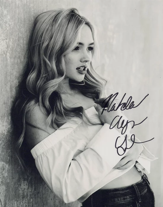 Natalie Alyn  Lind autograph