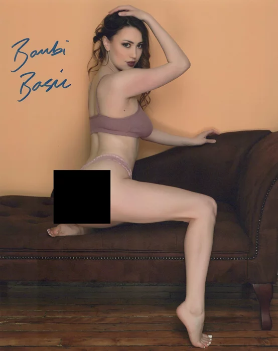 Bambi Basil autograph