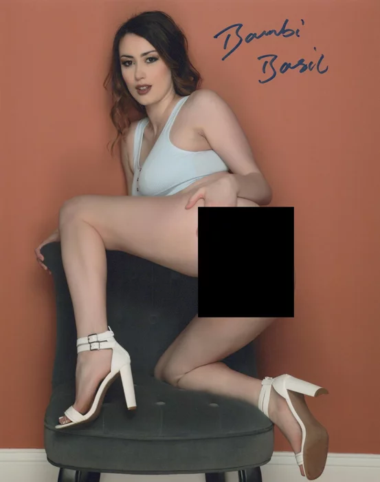 Bambi Basil autograph