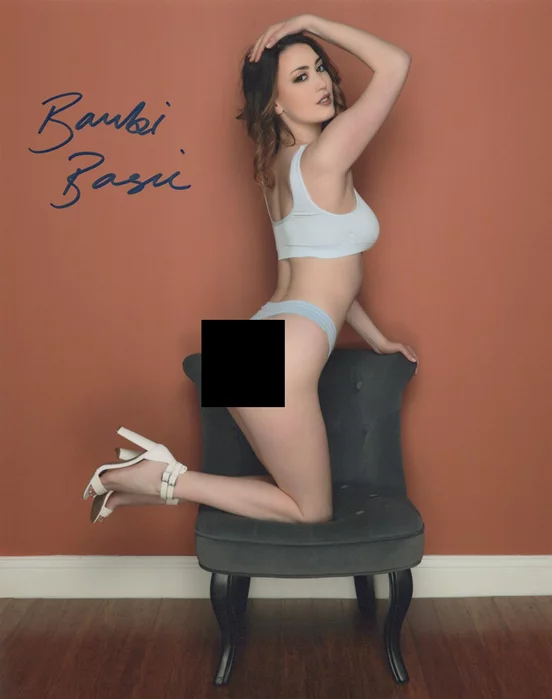 Bambi Basil autograph