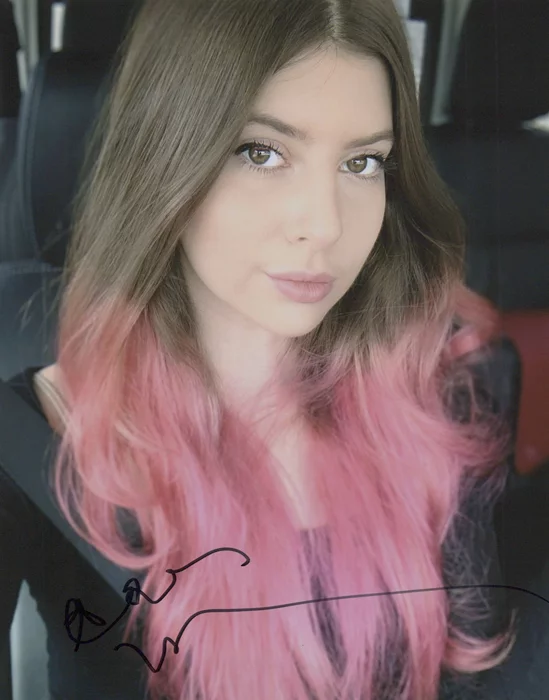 Angelina Danielle Cama autograph