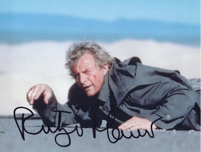 Rutger Hauer autograph