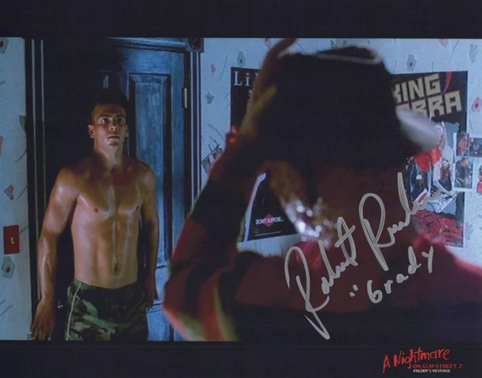 Robert Rusler autograph