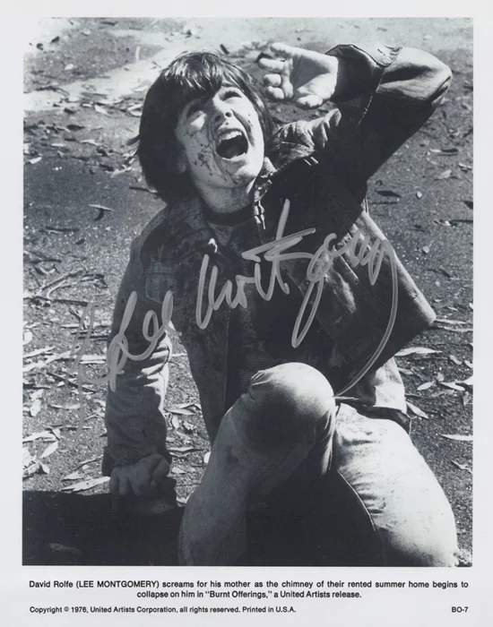 Lee Montgomery autograph