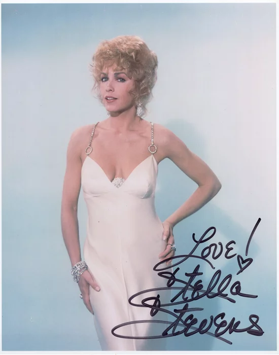 Stella Stevens autograph