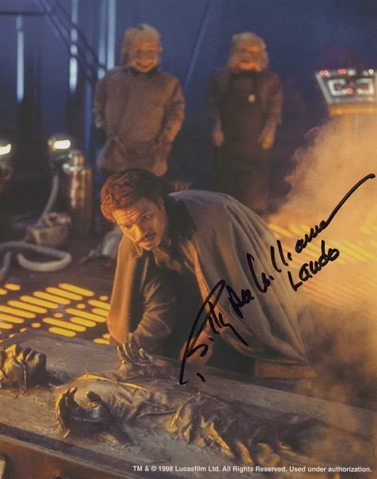 Billy Dee Williams autograph