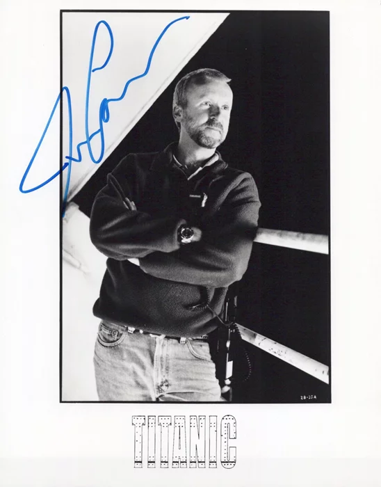 James Cameron autograph
