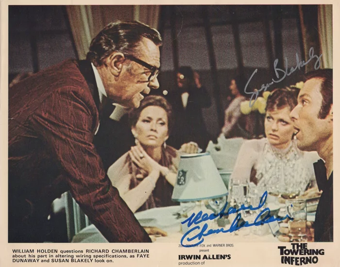 The Towering Inferno autograph