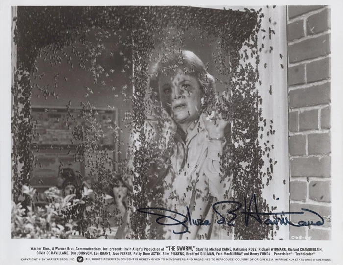 Olivia de Havilland autograph