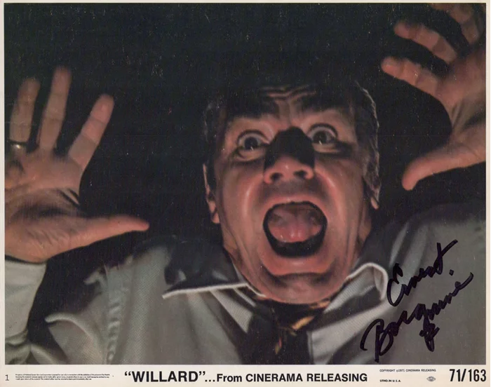 Ernest Borgnine autograph