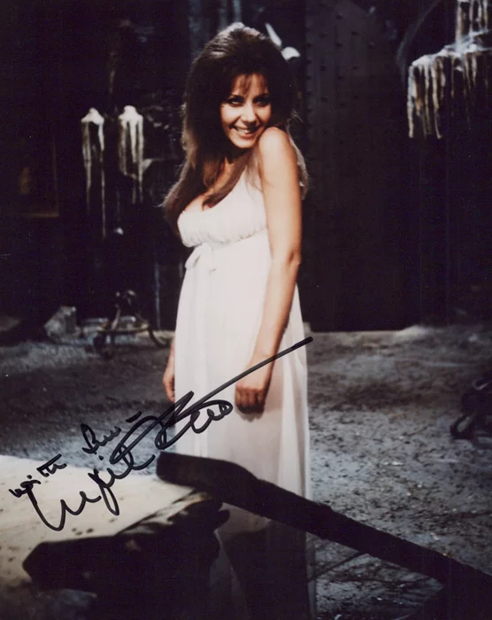 Ingrid Pitt autograph