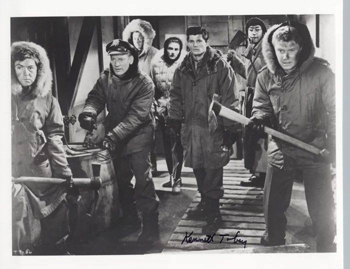 Kenneth Tobey autograph