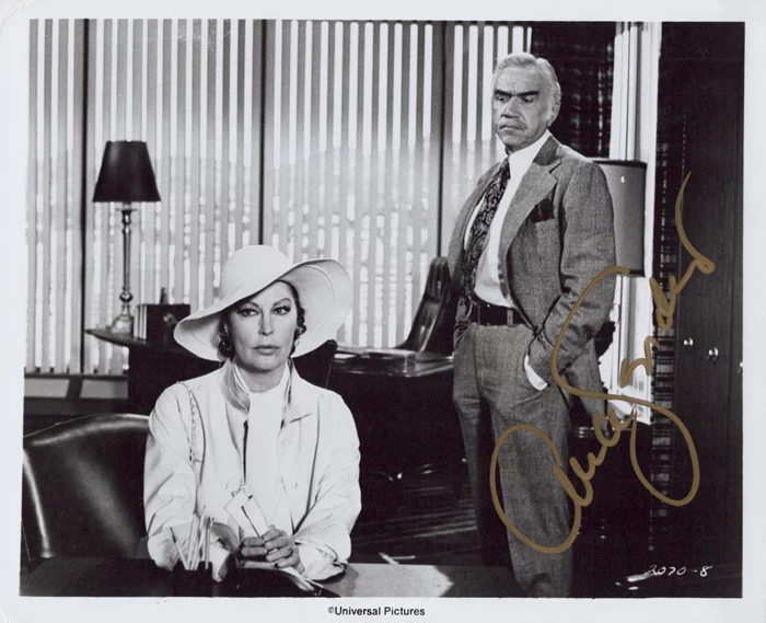 Ava Gardner autograph