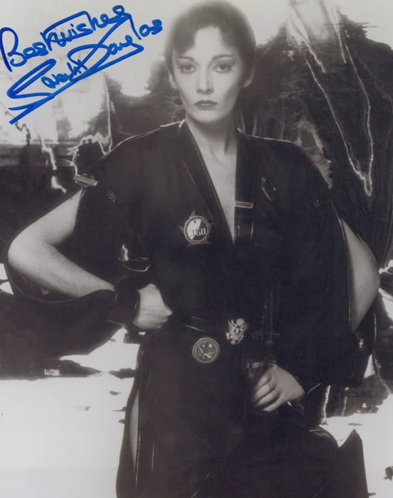 Sarah Douglas autograph