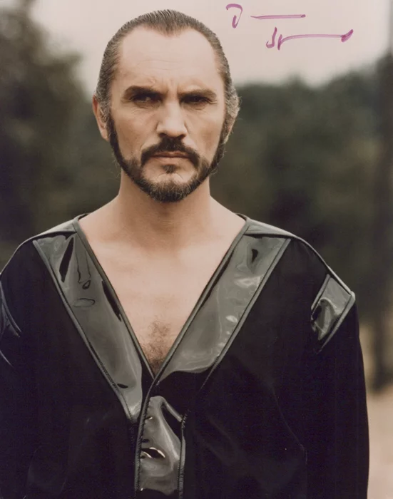 Terence Stamp autograph
