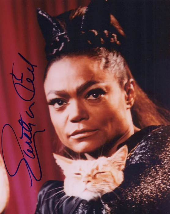 Eartha Kitt autograph