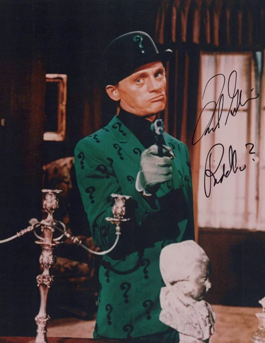 Frank Gorshin autograph