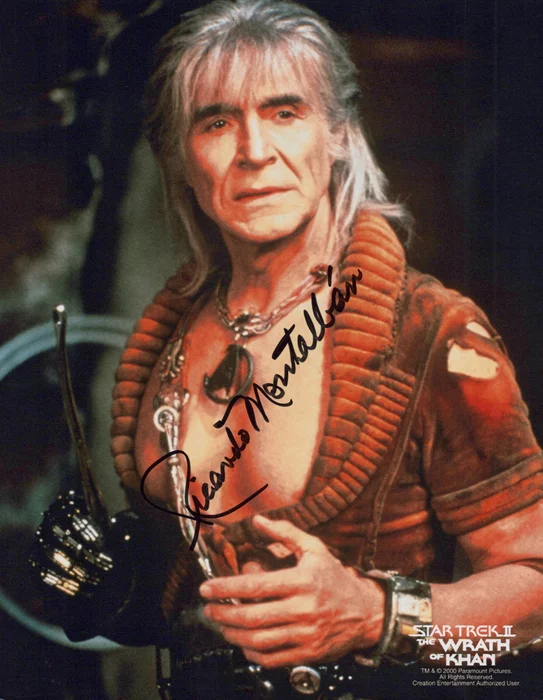 Ricardo Montalban autograph