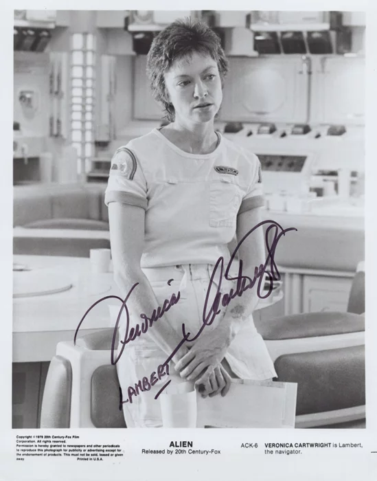 Veronica Cartwright autograph