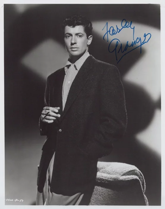 Farley Granger autograph