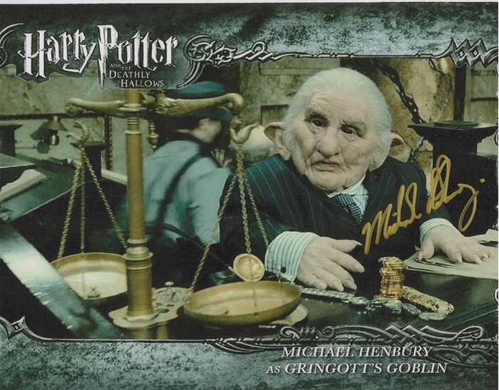 Michael Henbury autograph