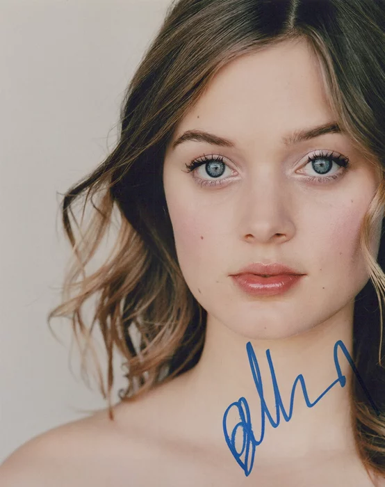 Bella Heathcote autograph