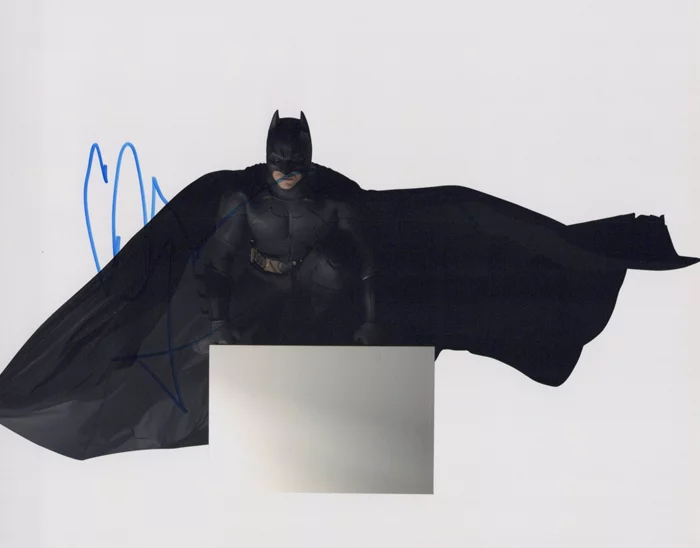 Christian Bale autograph