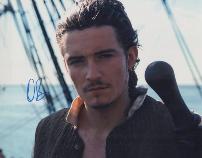 Orlando Bloom autograph