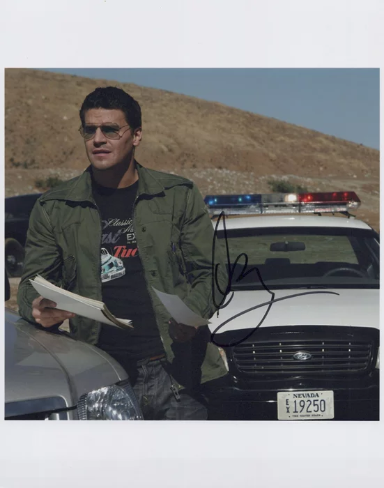 David Boreanaz autograph