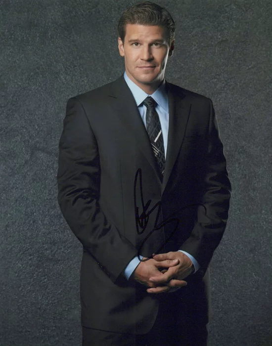 David Boreanaz autograph