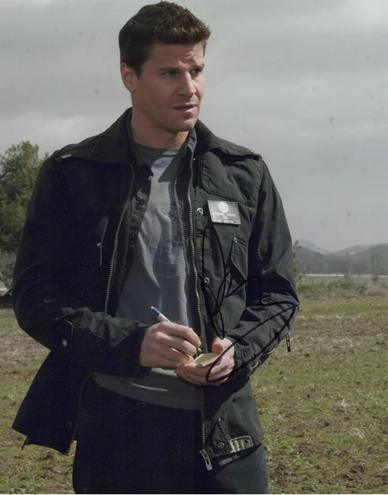 David Boreanaz autograph