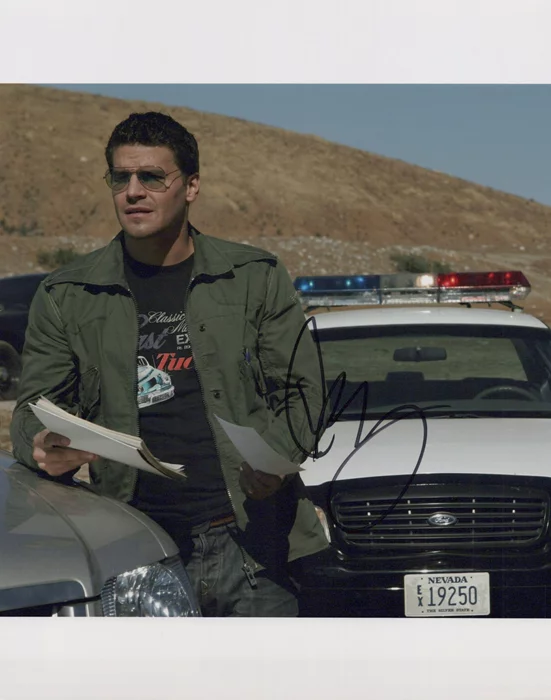 David Boreanaz autograph