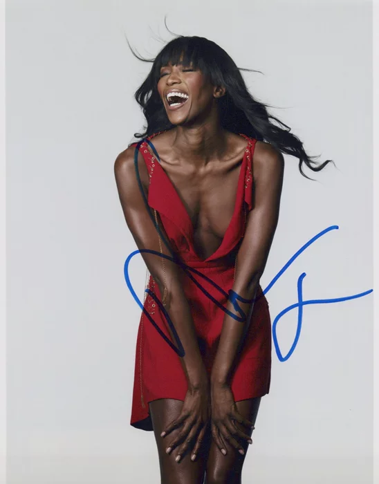 Naomi Campbell autograph