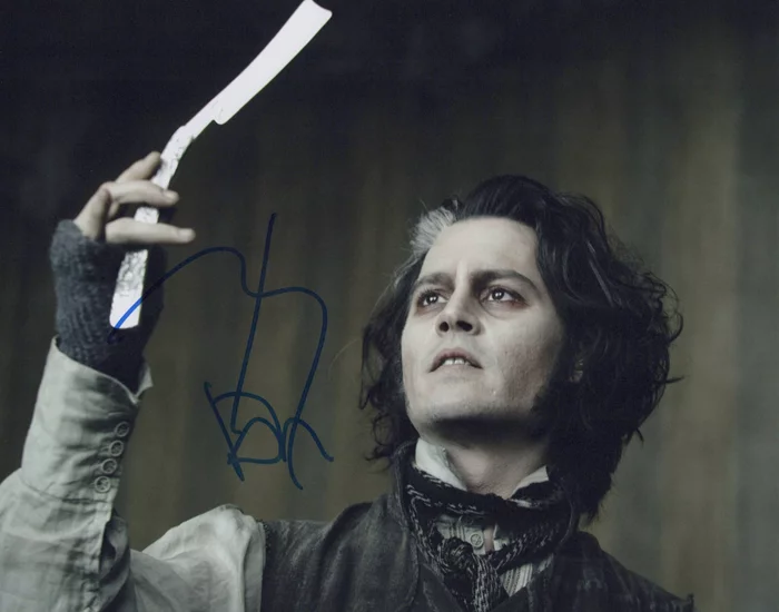 Johnny Depp autograph