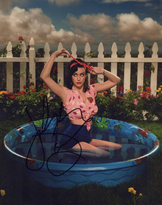 Katy Perry autograph