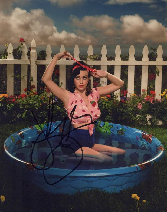 Katy Perry autograph
