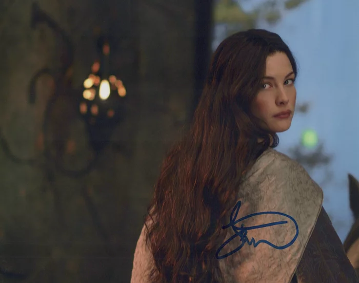 Liv Tyler autograph